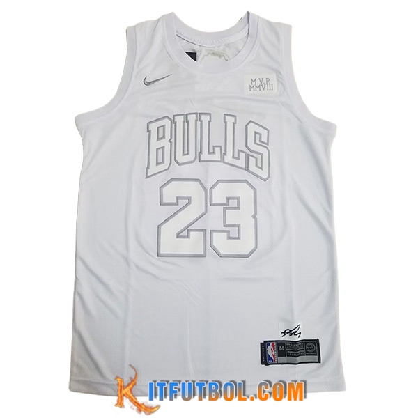 Camisetas Chicago Bulls (JORDAN #23) 2024/25 Blanco