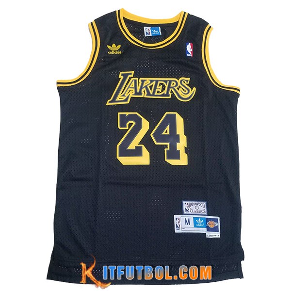 Camisetas Los Angeles Lakers (BRYANT #24) 2024/25 Nero/Giallo