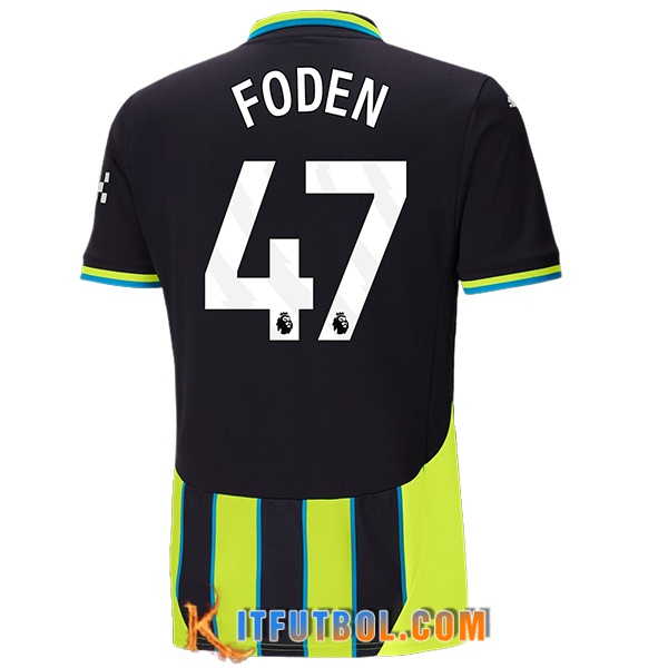 Camisetas De Futbol Manchester City (FODEN #47) 2024/2025 Segunda