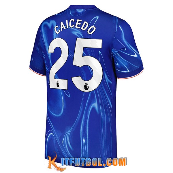 Camisetas De Futbol Chelsea (CAICEDO #25) 2024/2025 Primera
