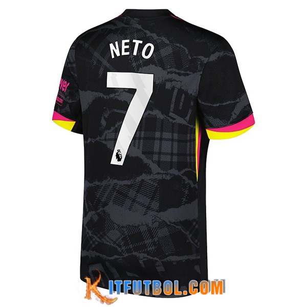 Camisetas De Futbol Chelsea (NETO #7) 2024/2025 Tercera