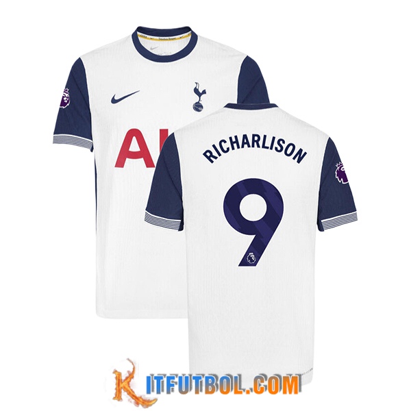 Camisetas De Futbol Tottenham Hotspur (RICHARLISON #9) 2024/2025 Primera