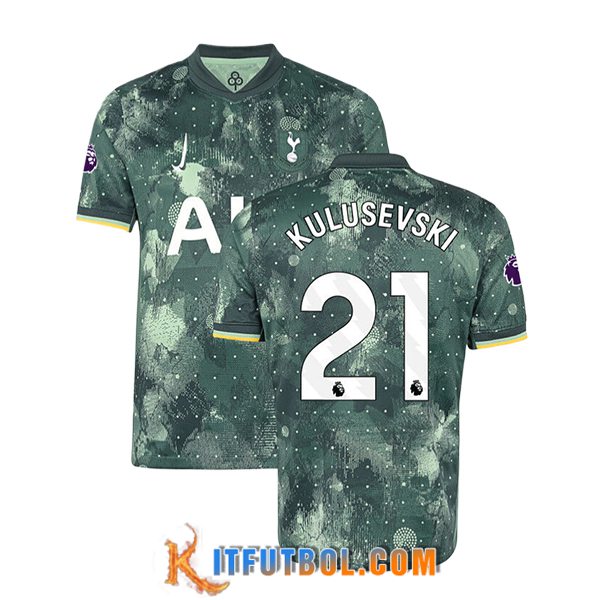 Camisetas De Futbol Tottenham Hotspur (KULUSEVSKI #21) 2024/2025 Tercera