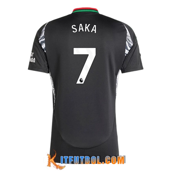 Camisetas De Futbol Arsenal (SAKA #7) 2024/2025 Segunda