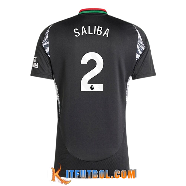 Camisetas De Futbol Arsenal (SALIBA #2) 2024/2025 Segunda