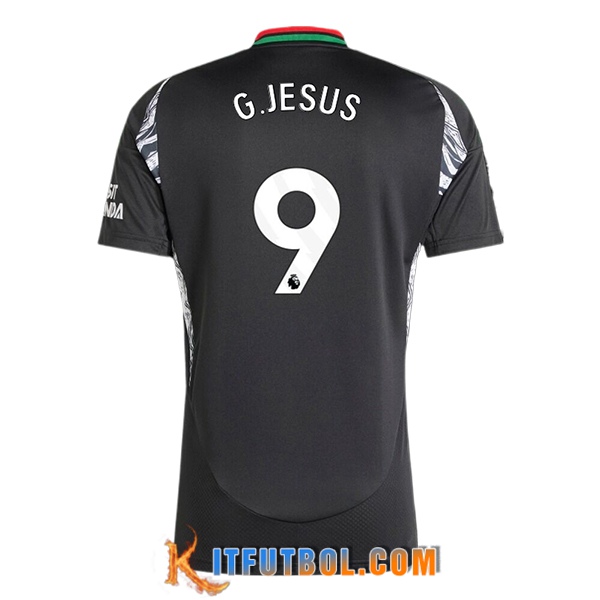 Camisetas De Futbol Arsenal (G.JESUS #9) 2024/2025 Segunda