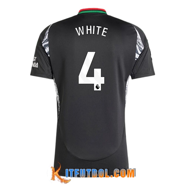 Camisetas De Futbol Arsenal (WHITE #4) 2024/2025 Segunda