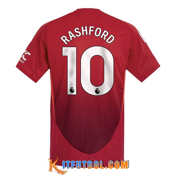 Camisetas De Futbol Manchester United (RASHFORD #10) 2024/2025 Primera