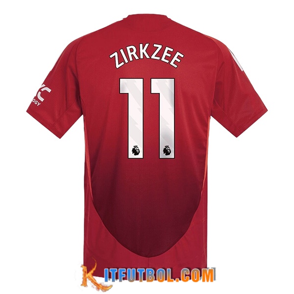 Camisetas De Futbol Manchester United (ZIRKZEE #11) 2024/2025 Primera