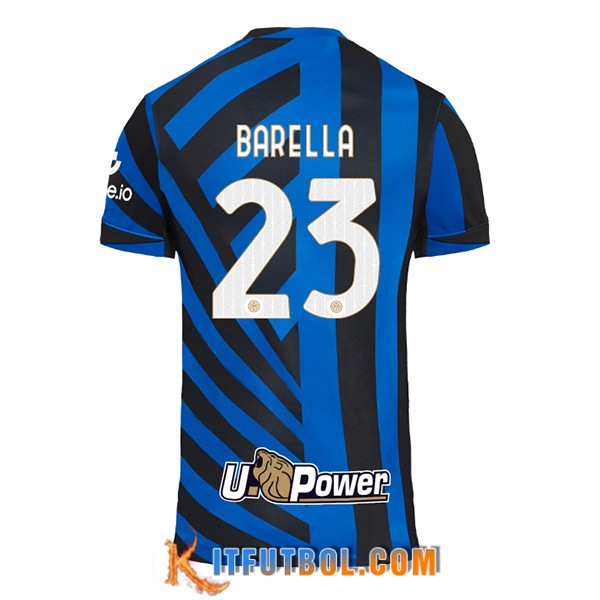 Camisetas De Futbol Inter Milan (BARELLA #23) 2024/2025 Primera