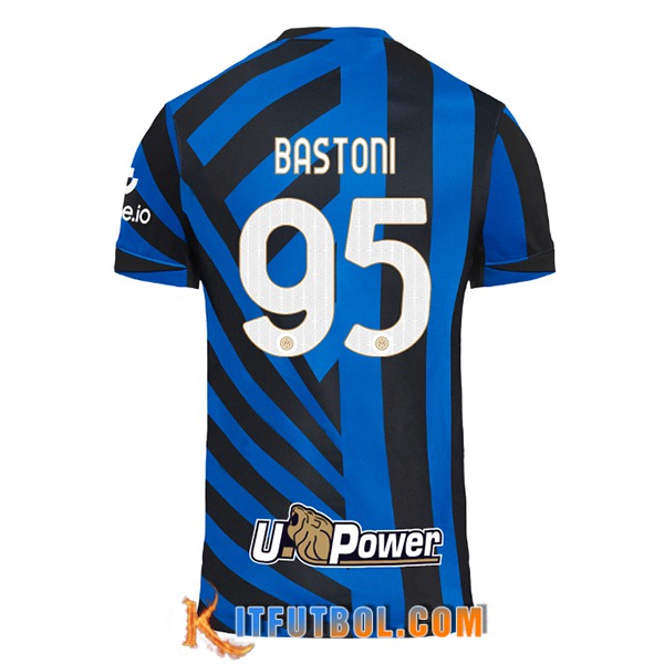 Camisetas De Futbol Inter Milan (BASTONI #95) 2024/2025 Primera