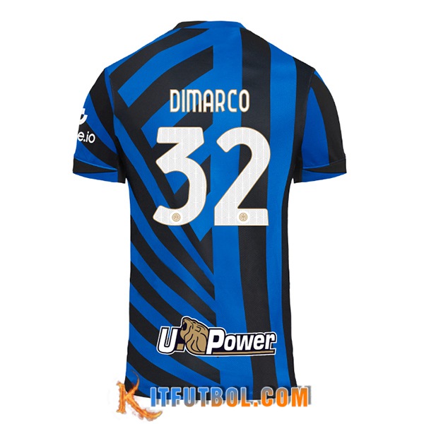 Camisetas De Futbol Inter Milan (DIMARCO #32) 2024/2025 Primera