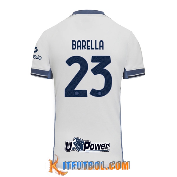 Camisetas De Futbol Inter Milan (BARELLA #23) 2024/2025 Segunda