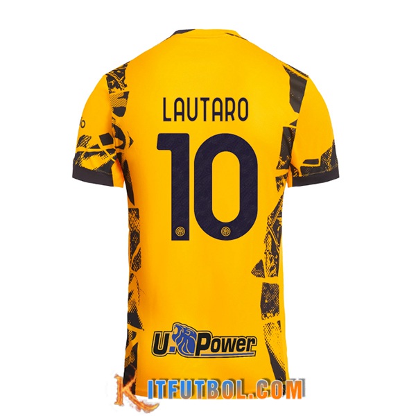 Camisetas De Futbol Inter Milan (LAUTARO #10) 2024/2025 Tercera