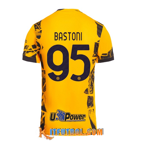 Camisetas De Futbol Inter Milan (BASTONI #95) 2024/2025 Tercera
