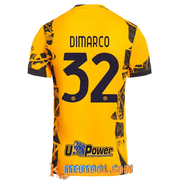 Camisetas De Futbol Inter Milan (DIMARCO #32) 2024/2025 Tercera