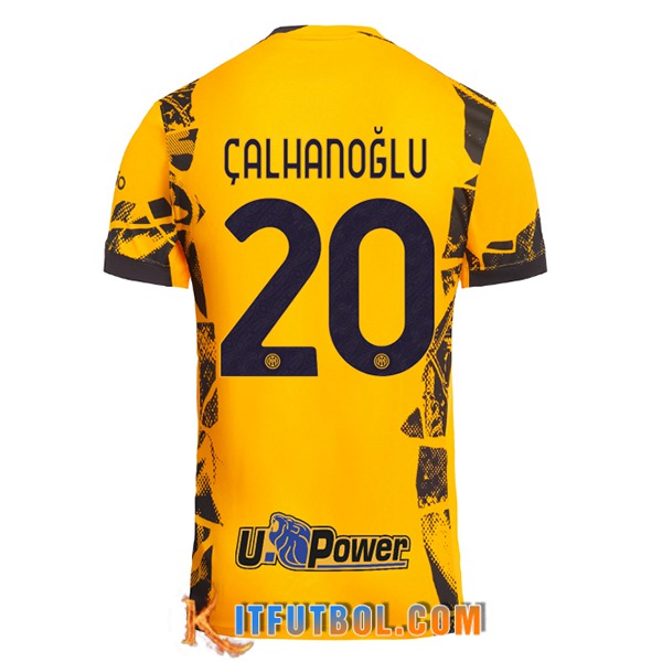 Camisetas De Futbol Inter Milan (CALHANOGLU #20) 2024/2025 Tercera
