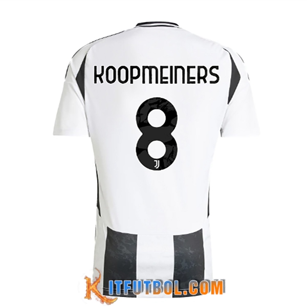 Camisetas De Futbol Juventus (KOOPMEINERS #8) 2024/2025 Primera
