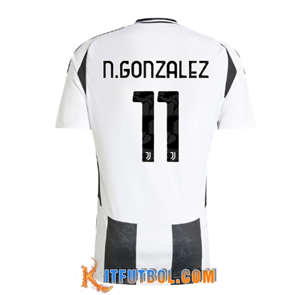 Camisetas De Futbol Juventus (N.GONZÁLEZ #11) 2024/2025 Primera