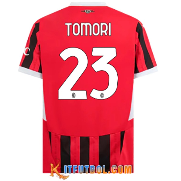 Camisetas De Futbol AC Milan (TOMORI #23) 2024/2025 Primera