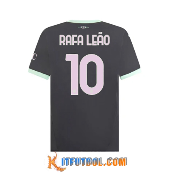 Camisetas De Futbol AC Milan (RAFAEL LEÃO #10) 2024/2025 Tercera