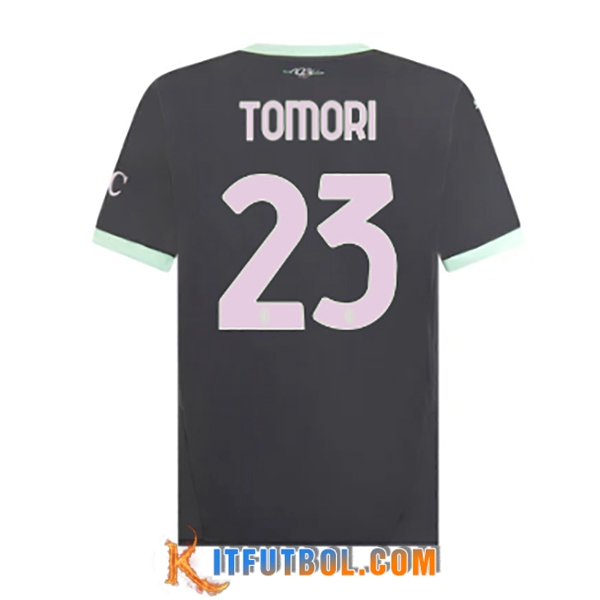 Camisetas De Futbol AC Milan (TOMORI #23) 2024/2025 Tercera