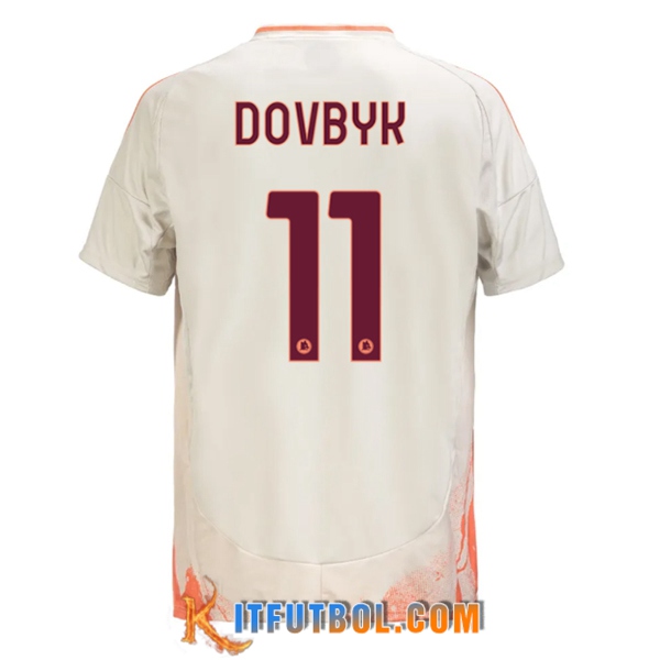 Camisetas De Futbol AS Roma (DOVBYK #11) 2024/2025 Segunda