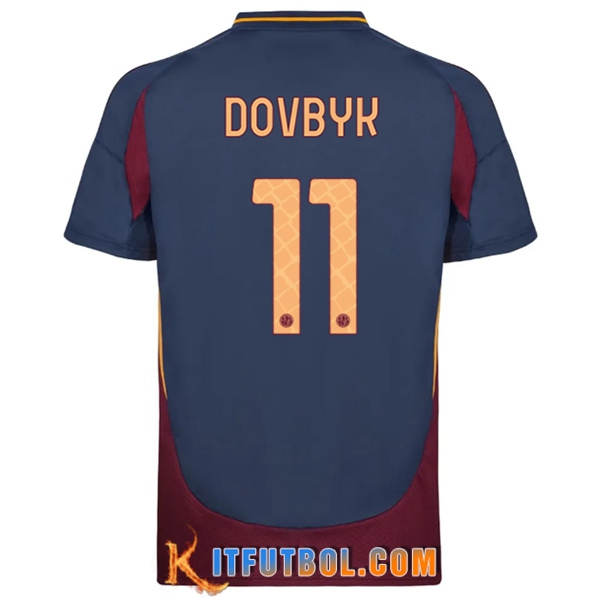 Camisetas De Futbol AS Roma (DOVBYK #11) 2024/2025 Tercera