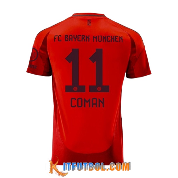 Camisetas De Futbol Bayern Munich (COMAN #11) 2024/2025 Primera