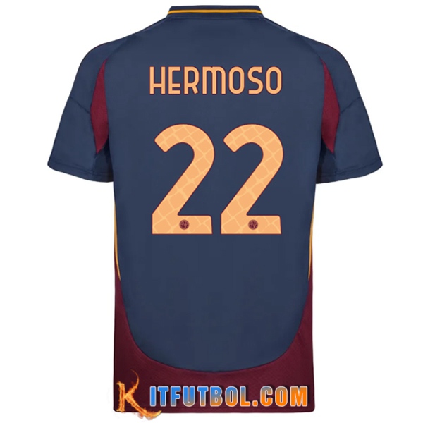 Camisetas De Futbol AS Roma (HERMOSO #22) 2024/2025 Tercera