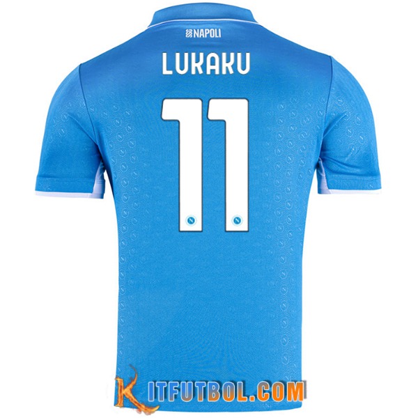 Camisetas De Futbol SSC Napoli (LUKAKU #11) 2024/2025 Primera