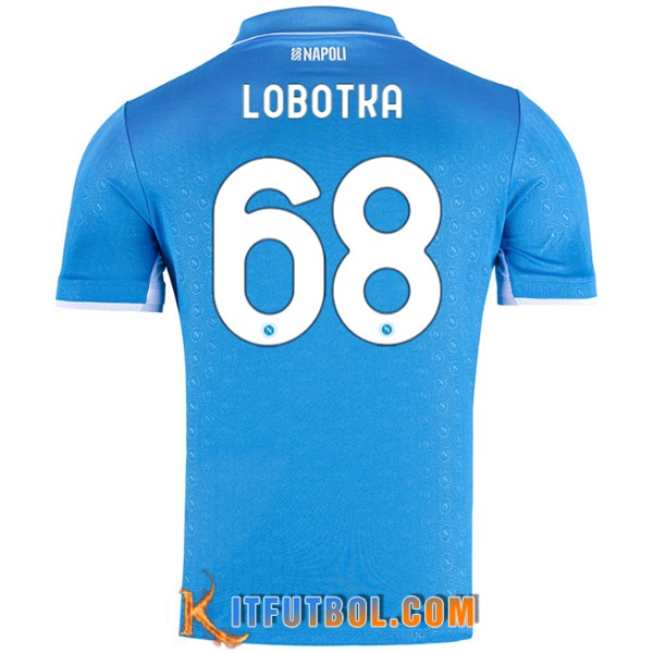 Camisetas De Futbol SSC Napoli (LOBOTKA #68) 2024/2025 Primera