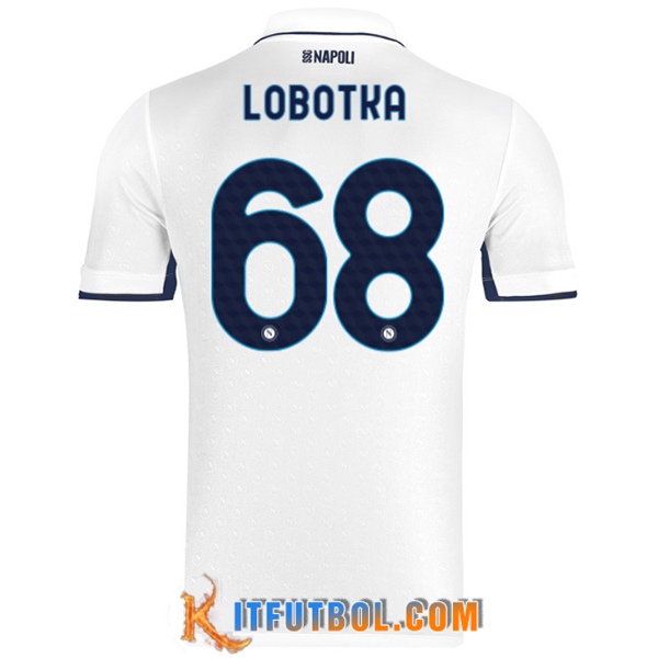 Camisetas De Futbol SSC Napoli (LOBOTKA #68) 2024/2025 Segunda