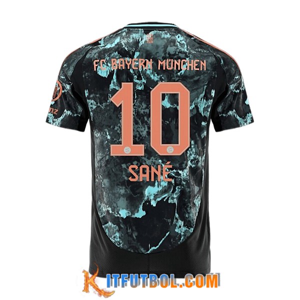 Camisetas De Futbol Bayern Munich (SANÉ #10) 2024/2025 Segunda