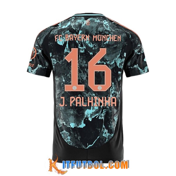 Camisetas De Futbol Bayern Munich (J.PALHINHA #16) 2024/2025 Segunda