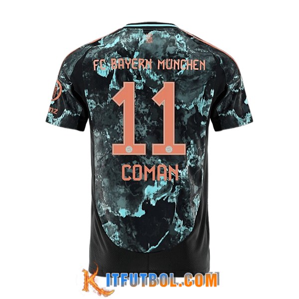Camisetas De Futbol Bayern Munich (COMAN #11) 2024/2025 Segunda