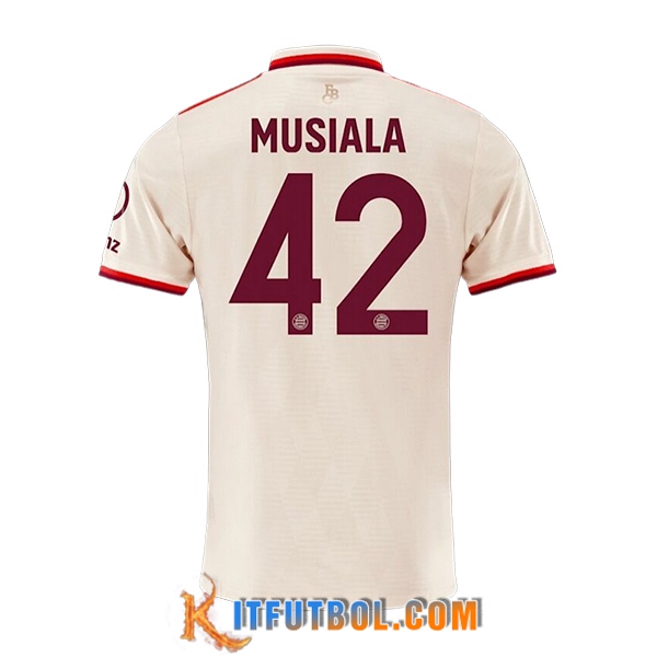 Camisetas De Futbol Bayern Munich (MUSIALA #42) 2024/2025 Champions League