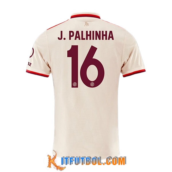 Camisetas De Futbol Bayern Munich (J.PALHINHA #16) 2024/2025 Champions League