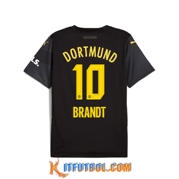 Camisetas De Futbol Dortmund BVB (BRANDT #10) 2024/2025 Segunda