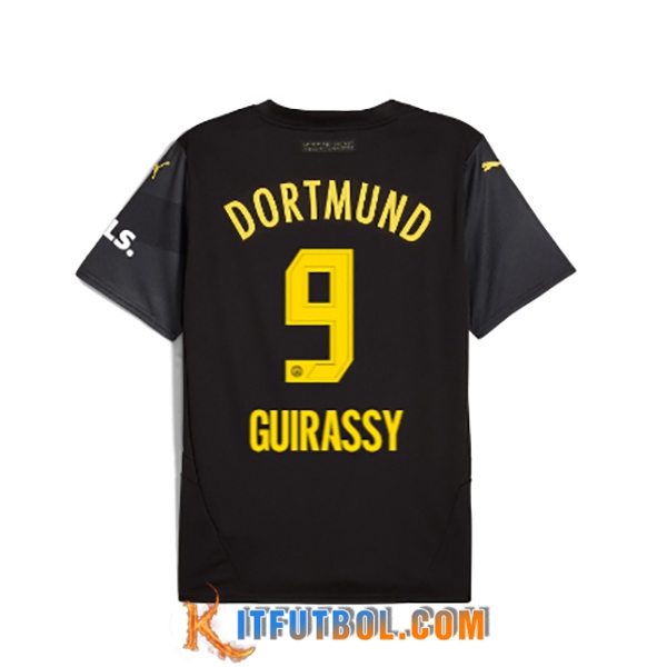 Camisetas De Futbol Dortmund BVB (GUIRASSY #9) 2024/2025 Segunda