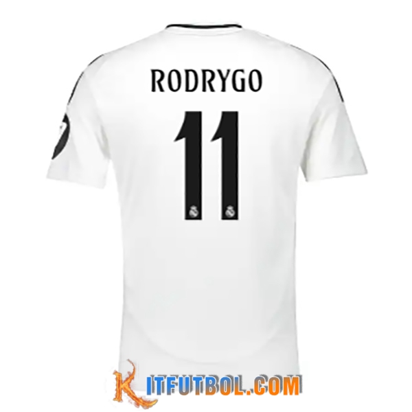 Camisetas De Futbol Real Madrid (RODRYGO #11) 2024/2025 Primera