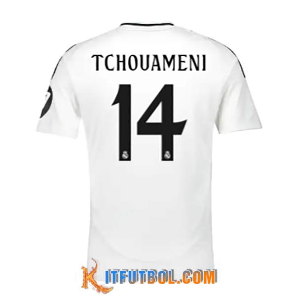 Camisetas De Futbol Real Madrid (TCHOUAMÉNI #14) 2024/2025 Primera