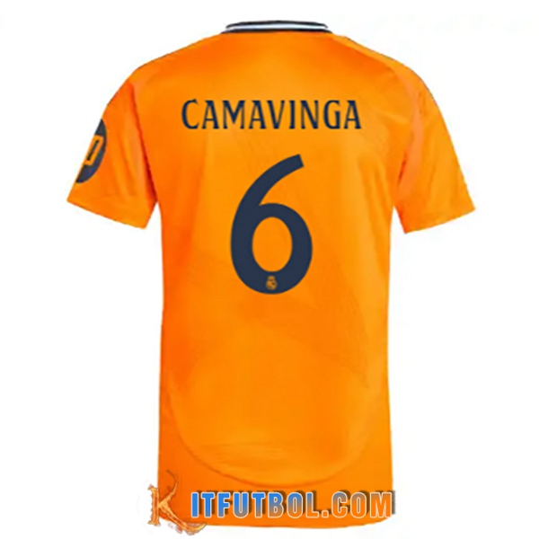 Camisetas De Futbol Real Madrid (CAMAVINGA #6) 2024/2025 Segunda