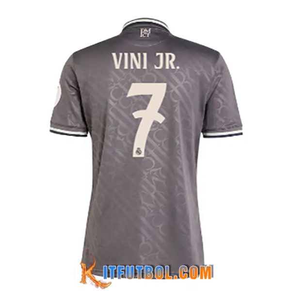 Camisetas De Futbol Real Madrid (VINI JR. #7) 2024/2025 Tercera