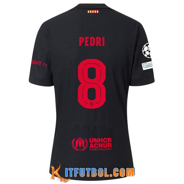 Camisetas De Futbol Barcelona (PEDRI #8) 2024/2025 Segunda