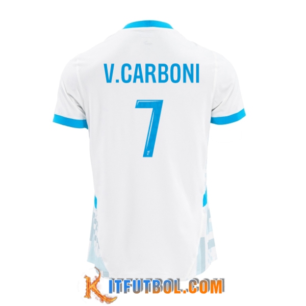 Camisetas De Futbol Marsella (V.CARBONI #7) 2024/2025 Primera