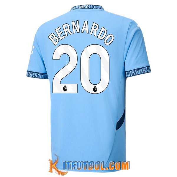 Camisetas De Futbol Manchester City (BERNARDO #20) 2024/2025 Primera