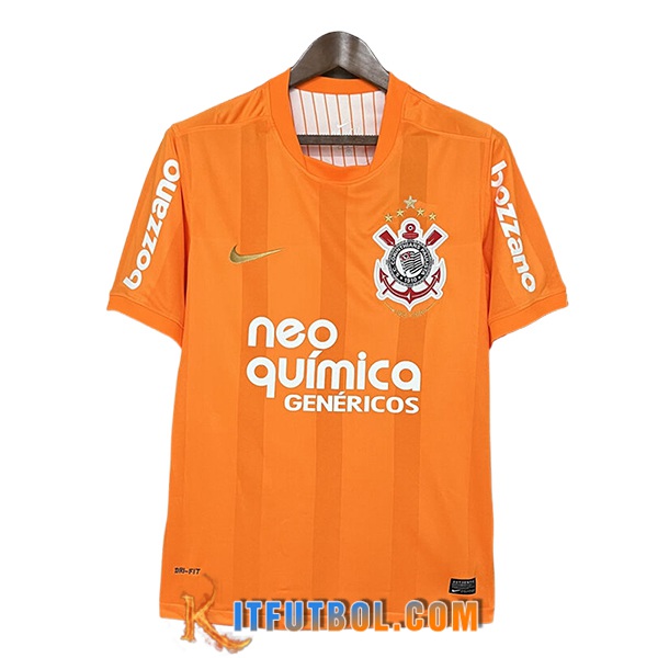 Camisetas De Futbol Corinthians Retro Portero Naranja 2010
