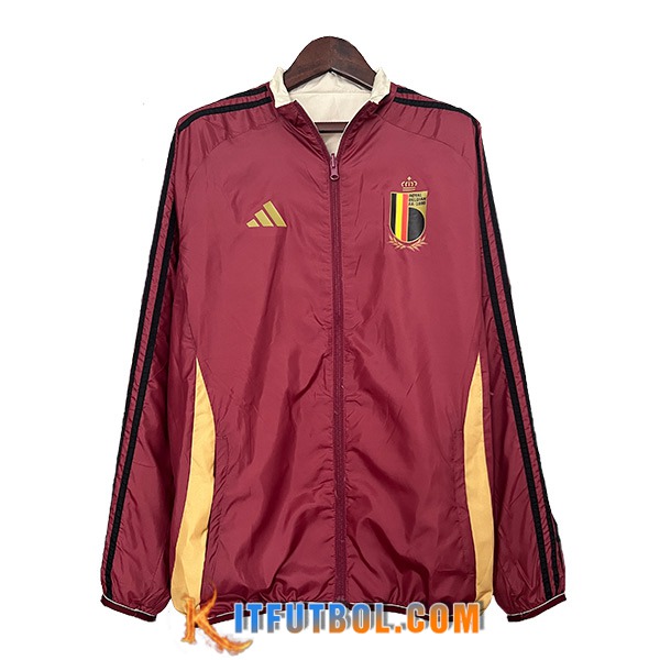 Rompevientos Bélgica Rojo/Amarillo 2024/2025