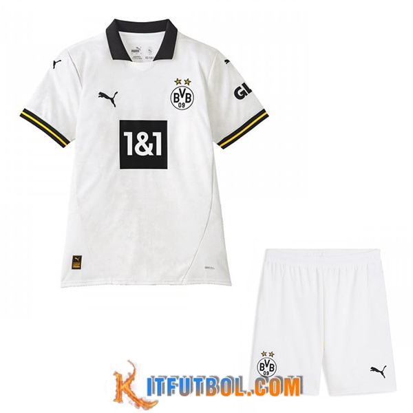Camisetas Futbol Dortmund Tercera + Cortos 2024/2025